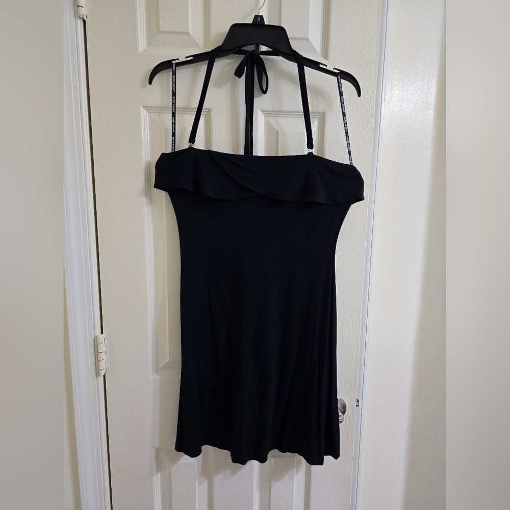 Bebe Sport Neck Strap Black Dress
